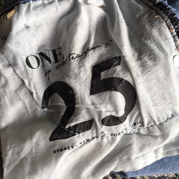 ONE TEASPOON DENIM “YARD BIRDS” SKINNY JEANS HIDDEN BUTTON FLY RAW HEM - Picture 12 of 15